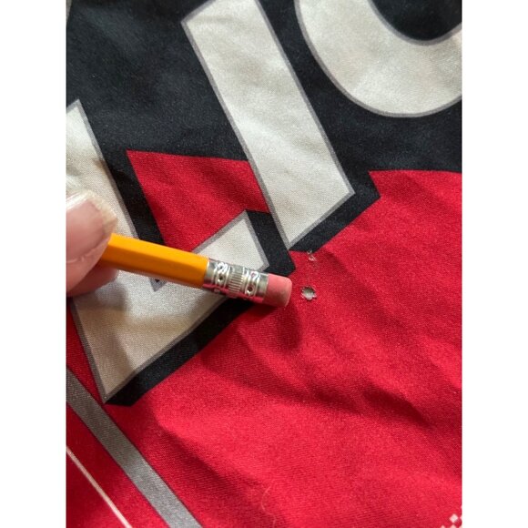 Coors Light Men's Board Shorts Sz Large colorblock red black - Picture 11 of 16